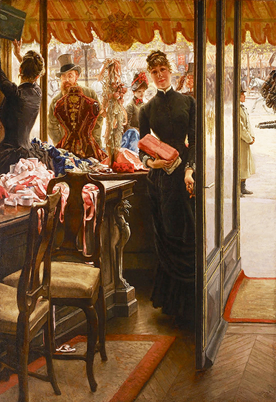 The Shop Girl James Tissot